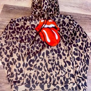Cheetah Print Sweatshirt